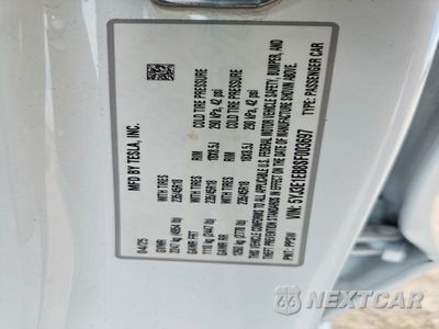 Zdjęcie 12 z 12 samochodu: 2025 TESLA MODEL 3 VIN:5YJ3E1EB8SF003697 - miniatura