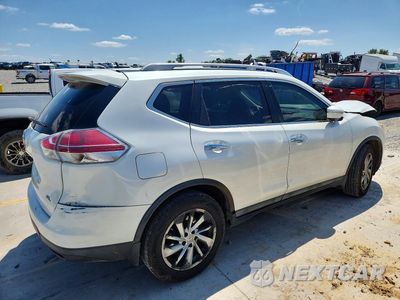 Trzecie zdjęcie samochodu z tyłu: 2015 NISSAN ROGUE SL VIN:5N1AT2MT4FC777103 - miniatura