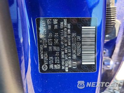 Zdjęcie 12 z 12 samochodu: 2024 HYUNDAI ELANTRA BLUE VIN:KMHLM4DJ0RU103786 - miniatura