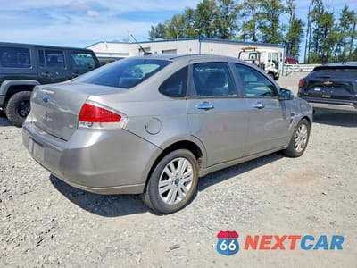 Trzecie zdjęcie samochodu z tyłu: 2008 FORD FOCUS SE VIN:1FAHP35N28W202941 - miniatura