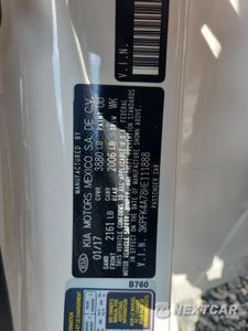 Zdjęcie 12 z 12 samochodu: 2017 KIA FORTE LX VIN:3KPFK4A78HE111888 - miniatura