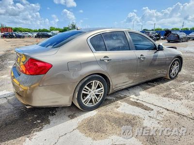 Trzecie zdjęcie samochodu z tyłu: 2013 INFINITI G37 SEDAN JOURNEY VIN:JN1CV6AP3DM301487 - miniatura