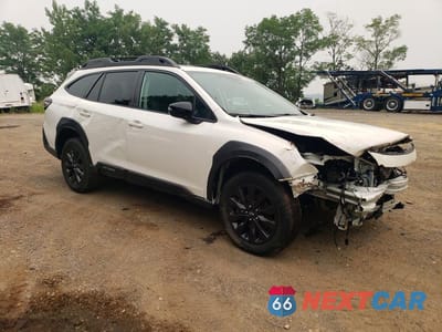 Czwarte zdjęcie samochodu z boku: 2025 SUBARU OUTBACK ONYX EDITION VIN:4S4BTALC5S3106551 - miniatura