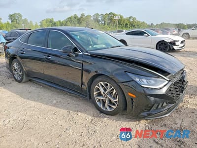 Czwarte zdjęcie samochodu z boku: 2021 HYUNDAI SONATA SEL VIN:5NPEF4JA4MH114269 - miniatura