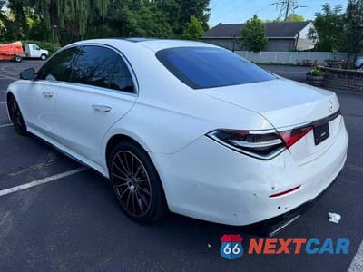 Drugie zdjęcie samochodu z przodu: 2022 MERCEDES-BENZ S 580 4MATIC VIN:W1K6G7GB3NA106035 - miniatura