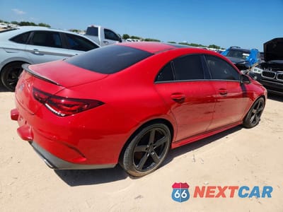 Trzecie zdjęcie samochodu z tyłu: 2020 MERCEDES-BENZ CLA 250 4MATIC VIN:WDD5J4HB3LN033457 - miniatura