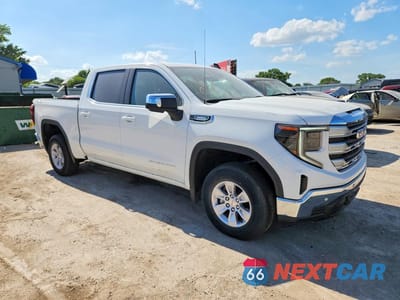 Czwarte zdjęcie samochodu z boku: 2026 GMC SIERRA K1500 SLE VIN:1GTPUBEKXTZ121210 - miniatura