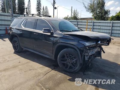 Czwarte zdjęcie samochodu z boku: 2022 CHEVROLET TRAVERSE LT VIN:1GNERHKW9NJ132324 - miniatura