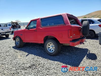 Drugie zdjęcie samochodu z przodu: 1996 FORD BRONCO U100 VIN:1FMEU15H6TLA60880 - miniatura