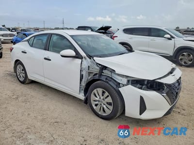 Czwarte zdjęcie samochodu z boku: 2024 NISSAN SENTRA S VIN:3N1AB8BV6RY216687 - miniatura