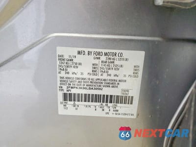Zdjęcie 13 z 13 samochodu: 2020 FORD EDGE TITANIUM VIN:2FMPK3K96LBA30592 - miniatura