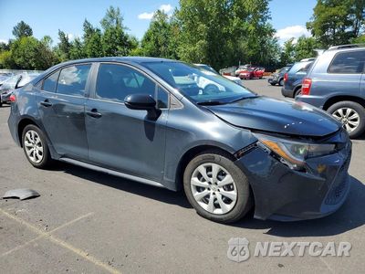 Czwarte zdjęcie samochodu z boku: 2022 TOYOTA COROLLA LE VIN:5YFEPMAE8NP281173 - miniatura