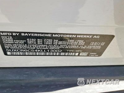 Zdjęcie 12 z 12 samochodu: 2019 BMW X5 XDRIVE40I VIN:5UXCR6C54KLL13002 - miniatura