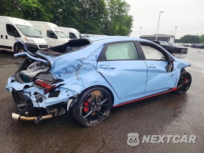 Trzecie zdjęcie samochodu z tyłu: 2026 HYUNDAI ELANTRA N BASE VIN:KMHLW4DKXTU036513 - miniatura