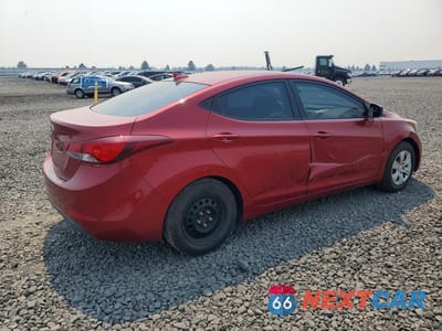 Trzecie zdjęcie samochodu z tyłu: 2016 HYUNDAI ELANTRA SE VIN:5NPDH4AEXGH686556 - miniatura
