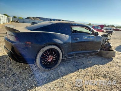 Trzecie zdjęcie samochodu z tyłu: 2014 CHEVROLET CAMARO LS VIN:2G1FA1E38E9146698 - miniatura