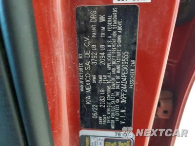 Zdjęcie 12 z 12 samochodu: 2023 KIA FORTE LXS VIN:3KPF24AD4PE509555 - miniatura