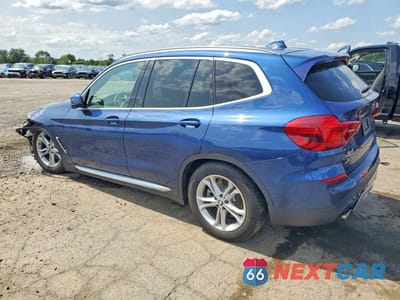 Drugie zdjęcie samochodu z przodu: 2019 BMW X3 XDRIVE30I VIN:5UXTR9C52KLD90813 - miniatura
