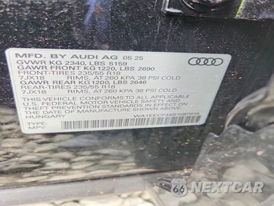 Zdjęcie 13 z 13 samochodu: 2025 AUDI Q3 PREMIUM PLUS S LINE 45 VIN:WA1EECF34S1087919 - miniatura
