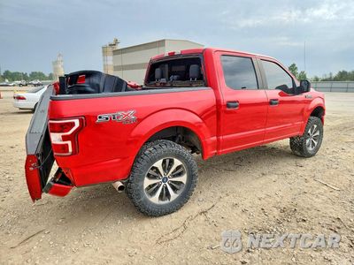 Trzecie zdjęcie samochodu z tyłu: 2019 FORD F150 SUPERCREW VIN:1FTEW1EP1KFD43478 - miniatura
