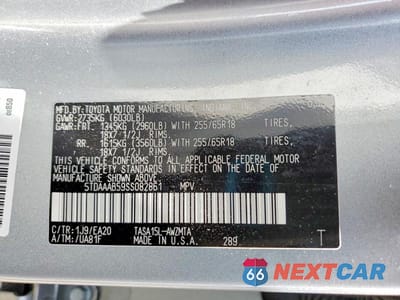 Zdjęcie 14 z 14 samochodu: 2025 TOYOTA GRAND HIGHLANDER XLE VIN:5TDAAAB59SS082861 - miniatura