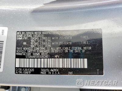Zdjęcie 14 z 14 samochodu: 2025 TOYOTA GRAND HIGHLANDER XLE VIN:5TDAAAB59SS082861 - miniatura