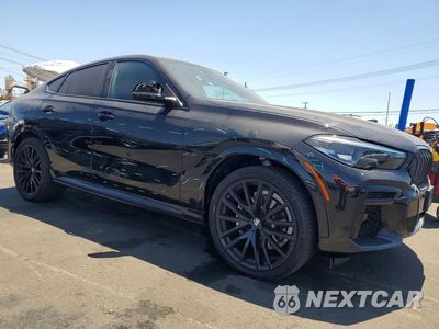 Czwarte zdjęcie samochodu z boku: 2022 BMW X6 XDRIVE40I VIN:5UXCY6C05N9M63743 - miniatura