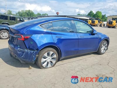Trzecie zdjęcie samochodu z tyłu: 2021 TESLA MODEL Y VIN:5YJYGDEE1MF083049 - miniatura