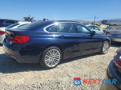 Trzecie zdjęcie samochodu z tyłu: 2015 BMW 428 XI GRAN COUPE SULEV VIN:WBA4C9C52FD330659 - miniatura