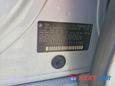 Zdjęcie 12 z 12 samochodu: 2009 BMW 750 LI VIN:WBAKB83569CY57182 - miniatura