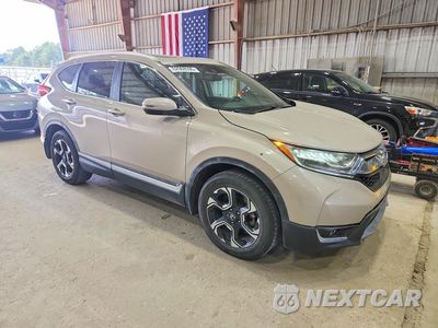 Czwarte zdjęcie samochodu z boku: 2017 HONDA CR-V TOURING VIN:5J6RW1H90HL016461 - miniatura