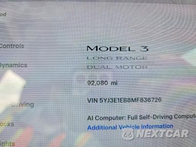 Zdjęcie 9 z 13 samochodu: 2021 TESLA MODEL 3 VIN:5YJ3E1EB8MF836726 - miniatura