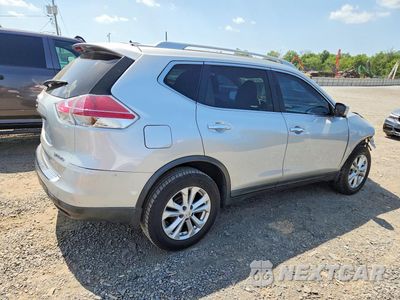 Trzecie zdjęcie samochodu z tyłu: 2015 NISSAN ROGUE SV VIN:5N1AT2MV6FC914513 - miniatura