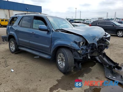 Czwarte zdjęcie samochodu z boku: 2006 TOYOTA SEQUOIA SR5 VIN:5TDZT34A86S278993 - miniatura