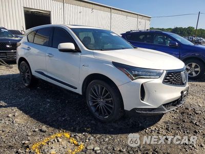 Czwarte zdjęcie samochodu z boku: 2022 ACURA RDX A-SPEC ADVANCE VIN:5J8TC2H81NL009856 - miniatura