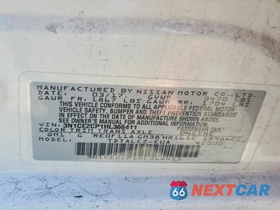 Zdjęcie 13 z 13 samochodu: 2017 NISSAN VERSA NOTE S PLUS VIN:3N1CE2CP1HL366411 - miniatura