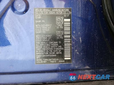 Zdjęcie 13 z 13 samochodu: 2017 NISSAN MURANO VIN:KNMAT2MV3HP555668 - miniatura
