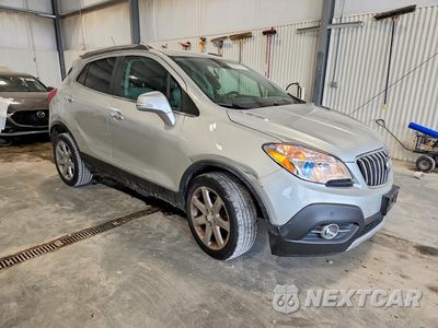 Czwarte zdjęcie samochodu z boku: 2014 BUICK ENCORE PREMIUM VIN:KL4CJHSB7EB608191 - miniatura