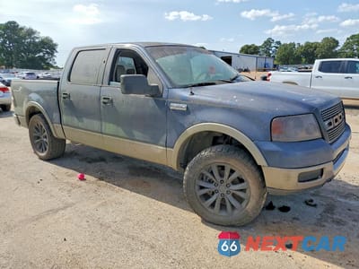 Czwarte zdjęcie samochodu z boku: 2004 FORD F150 SUPERCREW VIN:1FTPW12574KC72700 - miniatura