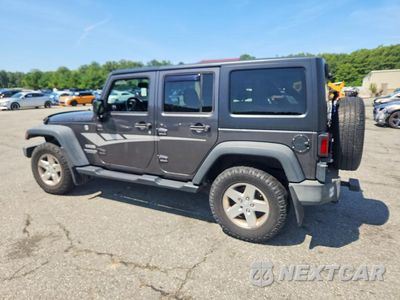 Drugie zdjęcie samochodu z przodu: 2017 JEEP WRANGLER UNLIMITED SPORT VIN:1C4BJWDGXHL549652 - miniatura