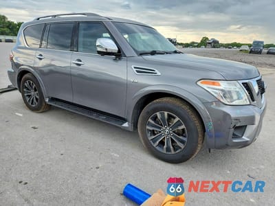 Czwarte zdjęcie samochodu z boku: 2020 NISSAN ARMADA PLATINUM VIN:JN8AY2NF0L9360170 - miniatura