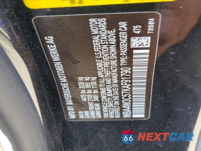 Zdjęcie 12 z 12 samochodu: 2019 BMW 430I VIN:WBA4W3C57KAF91790 - miniatura