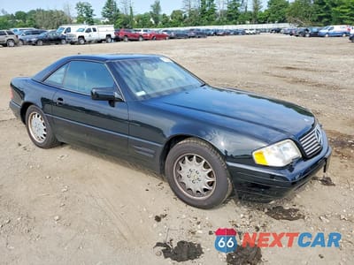 Czwarte zdjęcie samochodu z boku: 1996 MERCEDES-BENZ SL 500 VIN:WDBFA67F9TF133697 - miniatura