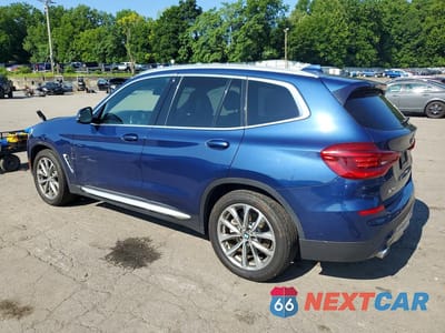 Drugie zdjęcie samochodu z przodu: 2019 BMW X3 XDRIVE30I VIN:5UXTR9C59KLD92543 - miniatura