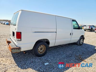 Trzecie zdjęcie samochodu z tyłu: 2001 FORD ECONOLINE E150 VAN VIN:1FTRE14201HA52712 - miniatura