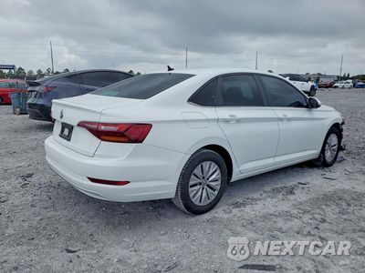 Trzecie zdjęcie samochodu z tyłu: 2019 VOLKSWAGEN JETTA S VIN:3VWCB7BU2KM128043 - miniatura