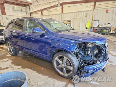 Czwarte zdjęcie samochodu z boku: 2014 AUDI Q7 PREMIUM VIN:WA1CGAFE6ED010107 - miniatura