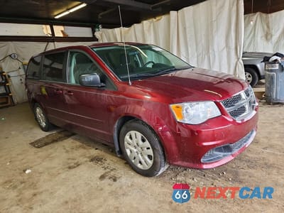 Czwarte zdjęcie samochodu z boku: 2016 DODGE GRAND CARAVAN SE VIN:2C4RDGBG1GR398589 - miniatura
