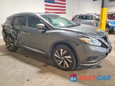 Czwarte zdjęcie samochodu z boku: 2015 NISSAN MURANO PLATINUM VIN:5N1AZ2MH0FN206013 - miniatura