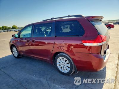 Drugie zdjęcie samochodu z przodu: 2013 TOYOTA SIENNA XLE 7-PASSENGER VIN:5TDDK3DC4DS059234 - miniatura